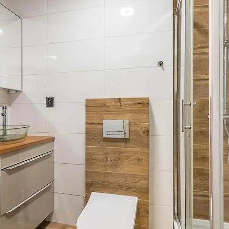 Apartmán Apartament Black Stripes Blisko Morza *