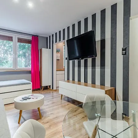 Appartement Apartament Black Stripes Blisko Morza Gdańsk