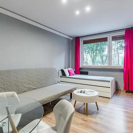 Lägenhet Apartament Black Stripes Blisko Morza