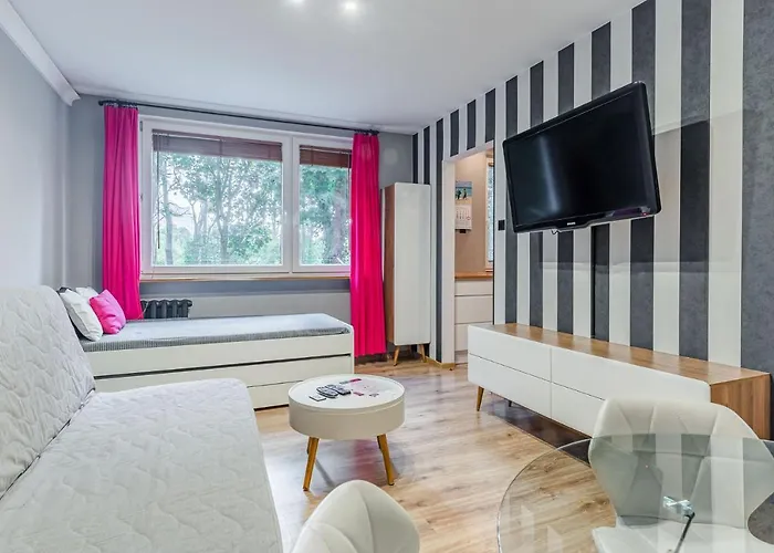 Apartament Black Stripes Blisko Morza